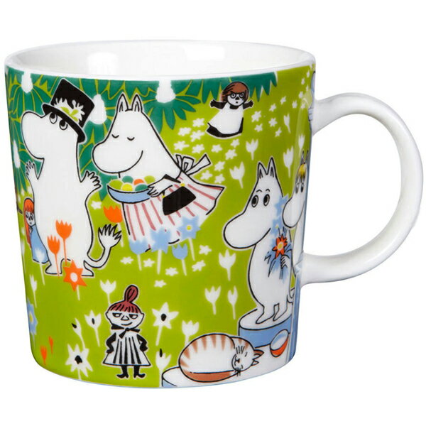 アラビアフィンランド　ARABIA　FINLAND　ムーミン　Moomin　マグ　Mug　ジュビリー　Jubilee　めがねなし　トーベ・ヤンソン　生誕100周年　限定　6411800189002＊2月7日(金) 販売開始ムーミン　moomin　ムーミングッズ　moominグッズ　北欧　北欧雑貨　トーベ　ヤンソン　トーベヤンソン　生誕　100周年　記念　限定　