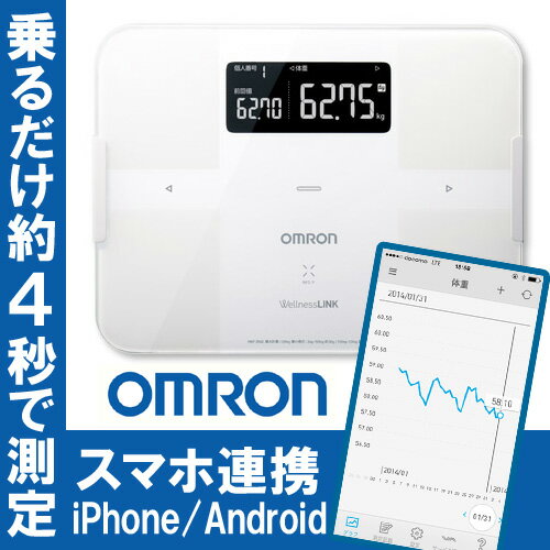 【新生活セール】オムロン 体重計 体脂肪計 体組成計 HBF-254C-W ホワイト 白 …...:city2:10008770