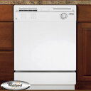 ワールプール 食洗機 アメリカ Whirlpool ビルトイン食器洗い機 DU850SWPQ ホワイト 607mm幅【送料無料】