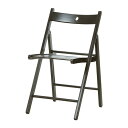 IKEA イケア TERJE 折りたたみチェア ブラック 黒 a40222443