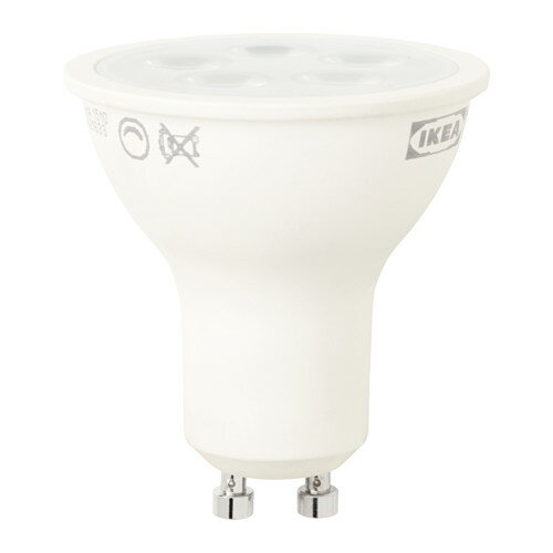 IKEA(イケア)　LEDARE LED電球 GU10 400ルーメン 調光器対応 80304658