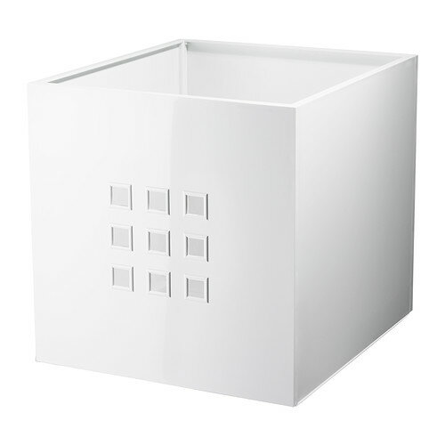 IKEA(イケア)　LEKMAN ボックス ホワイト a30247137