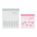 IKEA(イケア) ISTAD イースタード プラスチック袋 ピンク グリーン z40385289
