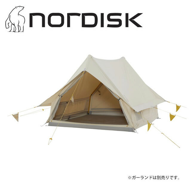 【期間限定エントリーで+P5倍！23日20時〜】NORDISK ノルディスク Ydun Tech Mini　ユドゥンミニ　テント本体 148051 【テント/アウトドア/キャンプ/軽量/ベルテント】の画像