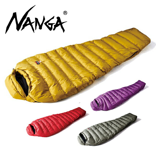 【期間限定エントリーで+P5倍！23日20時〜】NANGA ナンガ AURORA 350 STD レギュラー オーロラ 350 【アウトドア/キャンプ/登山/シュラフ/3シーズン/羽毛寝袋/軽量 /コンパクト】の画像