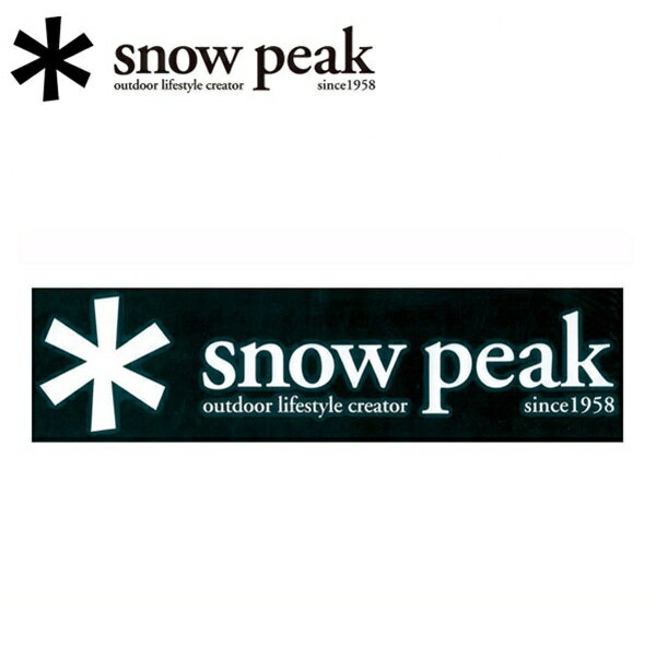 即日発送！【スノーピーク/snow peak】フィールドギア/スノーピーク ロゴ ステッカ…...:clapper:10246741