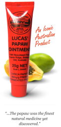 【定型外郵便【メール便】送料無料】【並行輸入】 Lucas' Papaw Remedies /ルーカスポーポークリーム 25g　
