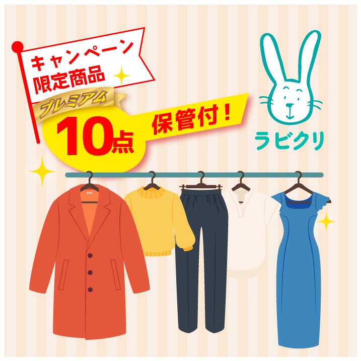 【スーパーSALE半額】クリーニング　保管　宅配　プレミアムコース10点パック　送料無料の宅配クリーニング　最大10ヶ月保管　衣替え　新生活　シミ抜き　片付け　抗菌　防虫