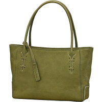 LIME(ライム)革通勤・仕事用トートバッグナチュレL1118カーキ