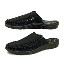 キーン KEEN UNEEK II SLIDE 1022371 ユニーク II スライド サンダル 防滑 アウトドア 黒 メンズ