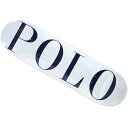 ѥ쥹 ȥܡ Palace Skateboards x ݥե POLO RALPH LAUREN RL3 8.25 DECK ǥå WHITE ۥ磻   ڿʡ 290004847010