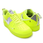 ナイキ NIKE AIR FORCE 1 '07 LV8 UTILITY エアフォース1 VOLT/WHITE-BLACK-WOLF GREY AJ7747-700 191013033308