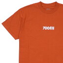 新品 セブンハンドレッドフィル 700fill Payment Logo Tee Tシャツ ORANGE オレンジ メンズ 新作 700フィル
