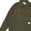 新品 ネイバーフッド NEIGHBORHOOD x ダブルタップス WTAPS JUNGLE LS SHIRT ジャングル 長袖シャツ OD オリーブドラブ メンズ 新作 192WVNHD-SHM02S (W)TAPS 116003037045
