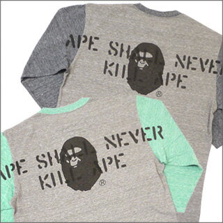 20102顼A BATHING APE()إ꡼ͥå ʬµTġڿʡ 201-000144-052[1760-111-002]-smtb-TDۡyokohama