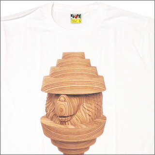 2010A BATHING APE()DUPLICATE WOOD APE TġڿʡWHITE200-003356-050[1770-110-211]-