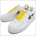 A BATHING APE(エイプ)MILO ALL SAFARI BAPESTA [ベイプスタ]WHITE291-000905-280[1820-191-025]-