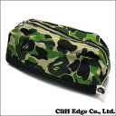 A BATHING APE () ABC FLIGHT POUCH (ݡ) GREEN 288-001081-015(1B80-182-019)-ڿʡ