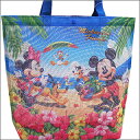 DISNEY STORE(ディズニーストア)エンジョイビーチ ミッキー&フレンズメッシュバッグ【新品】NAVY277-000715-010