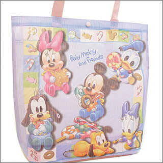DISNEY STOREʥǥˡȥ˥󥸥祤ӡ ٥ӡߥåե󥺥åХåڿʡPINK277-000715-018