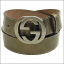 GUCCI（グッチ）GGバックルベルト【新品】SILVERxKHAKIxWHITE284-000240-805-[☆★]【smtb-TD】【yokohama】