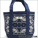 Ron Herman Kobe 3rd Anniversary Limited ItemPAISLY TOTE BAG (ペイズリー)(トートバッグ) NAVY 277-001968-017+【新品】【smtb-TD】【yokohama】