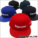 SUPREME Leather Visor New Era Cap [BOXå] 250-000180-063-ڿʡۡsmtb-TDۡyokohama