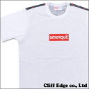 SUPREME x COMME des GARCONS SHIRT Top [Tシャツ] WHITExNAVY 200-005283-030+SUPREME（シュプリーム）COMME des GARCONS(コムデギャルソン)SUPREME（シュプリーム）税込み10,500円以上のお買い上げで送料無料!!