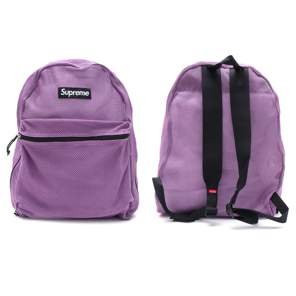 SUPREME : Mesh Backpack PURPLE | Millioncart