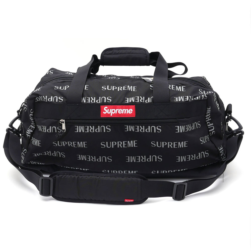 SUPREME : 3M Reflective Repeat Duffle Bag BLACK | Millioncart