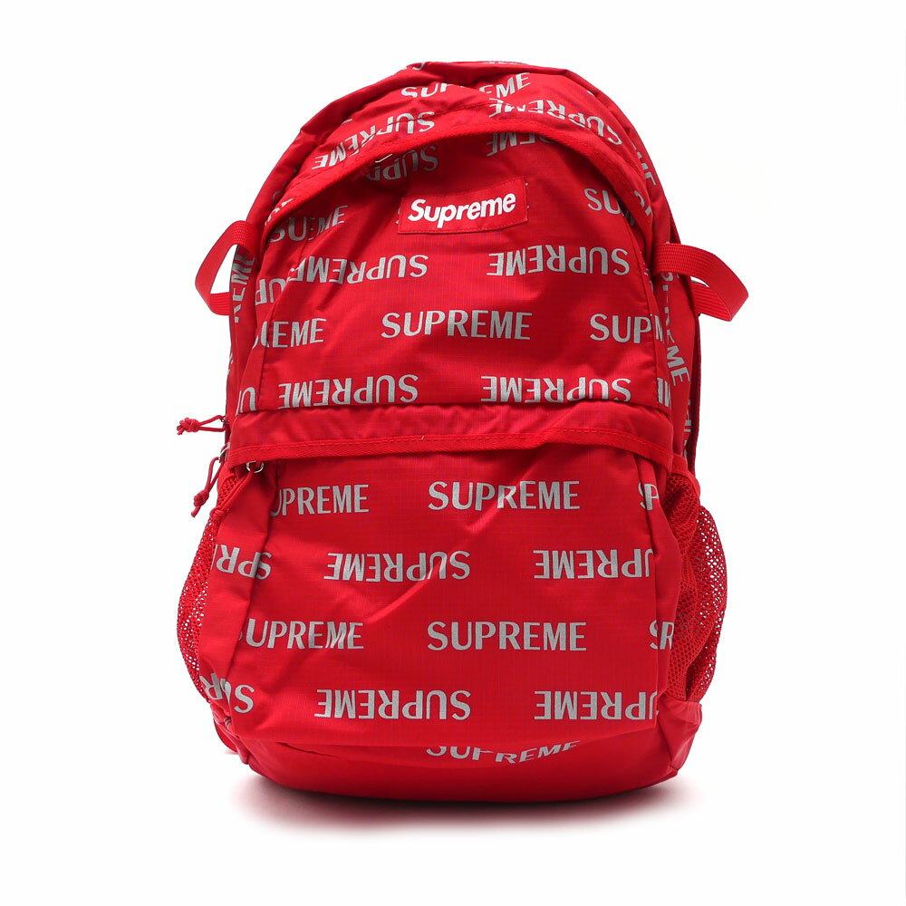 SUPREME : 3M Reflective Repeat Backpack RED | Millioncart