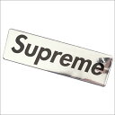 SUPREME(シュプリーム) Raised Plastic Box Logo Sticker (ステッカー)(ボックスロゴ) SILVER 290-004429-112+【新品】