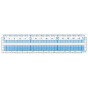 ※1000円以上 送料無料 見やすい方眼定規 15cm AJH158 - メール便発送