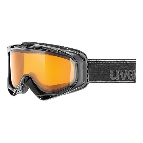 【メガネ対応スキーゴーグル】10-11 UVEX ウベックススキーゴーグル uvision/ブラックメタリック【20％OFF！】