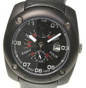 【DIESEL】ディーゼル DZ-9032 デイト 自動巻き 革ベルト メンズ【中古】