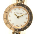 ☆良品【BVLGARI】ブルガリ B-ZERO1 12Pダイヤ BZP23SG クォーツ レディース【中古】