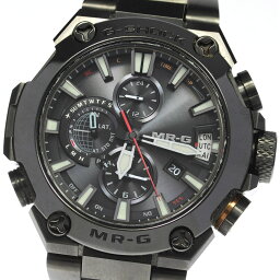 カシオ CASIO MRG-G2000CB-1AJR Gショック <strong>MR-G</strong> 黒備え(くろぞなえ) ソーラー電波 メンズ 良品 箱付き_807863【中古】