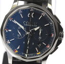 未使用品!箱保☆CORUM コルム アドミラルズカップレジェンド42クロノ Ref.984.101.20 メンズ 自動巻き 純正革ベルト☆【171005】