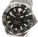 【OMEGA】オメガ シーマスター GMT 50周年記念モデル 2234.50 自動巻き メンズ【180114】