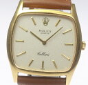 【ROLEX】 ロレックス チェリーニ K18YG Cal....