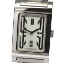 BVLGARI ブルガリ レッタンゴロ RT45S 白文字盤 自動巻き メンズ【17075】【中古】