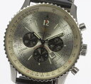 【BREITLING】ブライトリング ナビタイマー 50周年記念モデル A41322 自動巻き 社外革ベルト メンズ【中古】