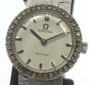 ※訳有【OMEGA】オメガ デビル アンティーク ダイヤベゼル 手巻き cal.620 純正ブレス レディース【中古】