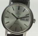 【OMEGA】オメガ ジュネーブ デイデイト 自動巻き 社外革ベルト cal.1022 純正ブレス付 メンズ腕時計◆【中古】