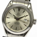 【OMEGA】オメガ シーマスター150 2577.30 アクアテラ デイト クォーツ レディース【中古】【170604】