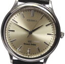 【SEIKO】セイコー グランドセイコー 9581-7000 クォーツ 社外新品革ベルト メンズ【中古】【170704】