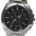 【CITIZEN】シチズン アテッサ エコドライブ AT3010-55E クロノグラフ メンズ【中古】【170704】
