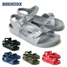 【14％OFF】【国内正規品】 BIRKENSTOCK RIO KIDS <strong>ビルケンシュトック</strong> リオ EVA <strong>キッズ</strong> サンダル / <strong>キッズ</strong> 子供用 アンクルストラップサンダル イーブイエー 洗える 軽量 ビーチサンダル 海 川 水遊び プール 男の子 女の子