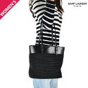 サンローラン パリ トートバッグ レディース カゴバッグ ブラック 黒 YSL Saint Laurent【送料無料】