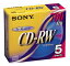 ソニー データ用CD−RW 700MB 4倍速 ブランドシルバー 5CDRW700D 1パック(5枚)